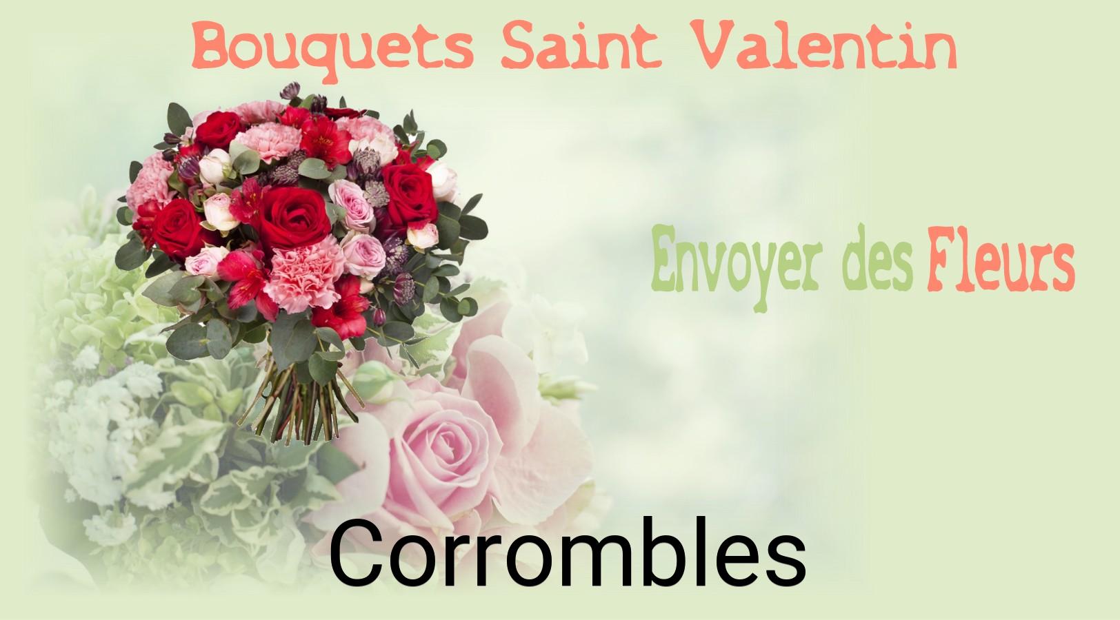 Roses de Saint-Valentin livrées à Corrombles
